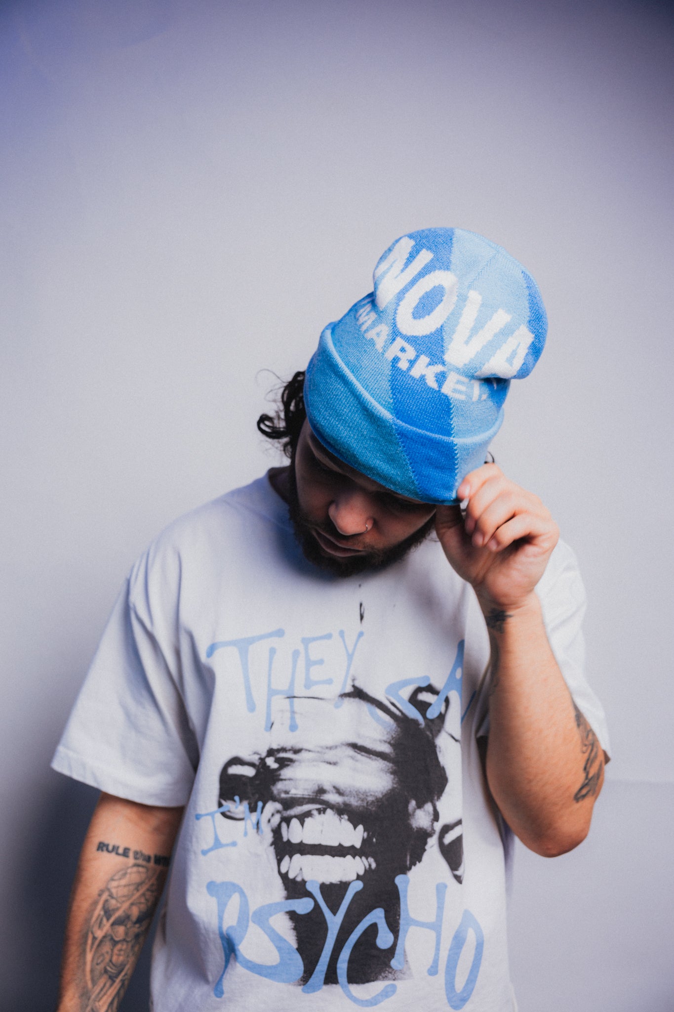 Blue Nova Market Beanie v2